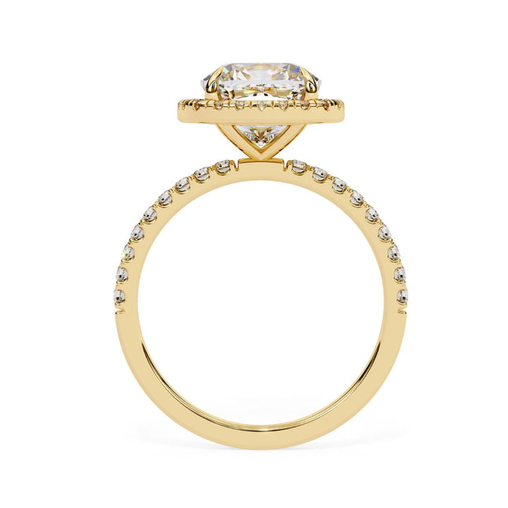 Cushion Cut Lab-Grown Diamond Ring