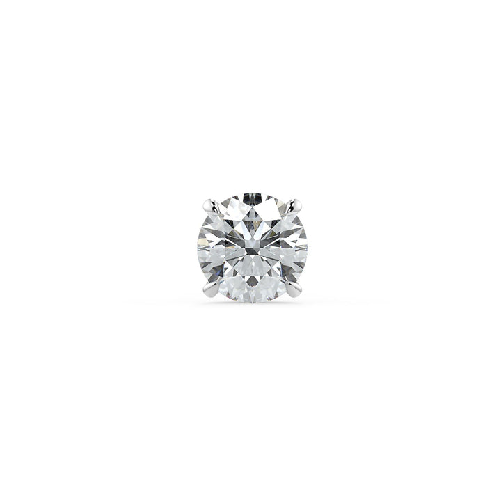 Brilliant Round-Cut Diamond Stud Earrings