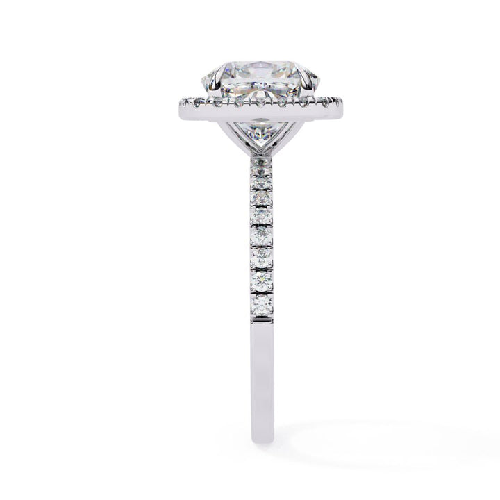 Cushion Cut Lab-Grown Diamond Ring