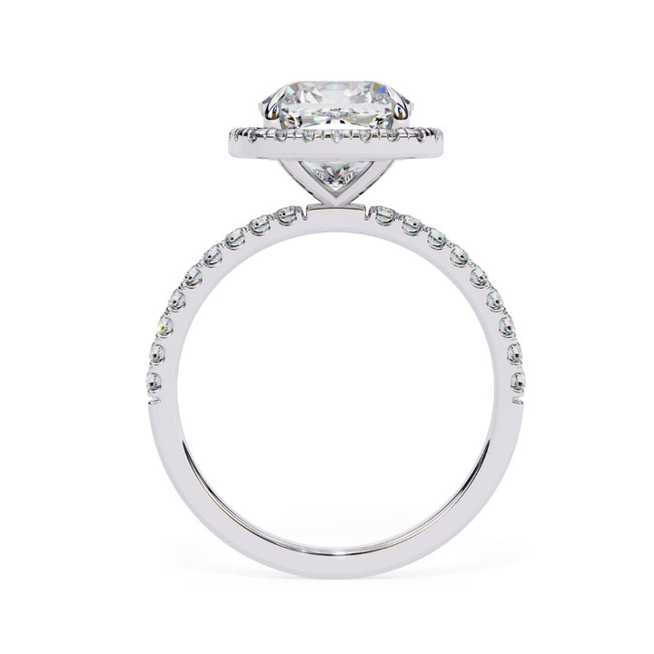 Cushion Cut Lab-Grown Diamond Ring